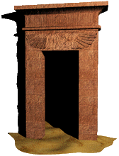 Tomb entrance.